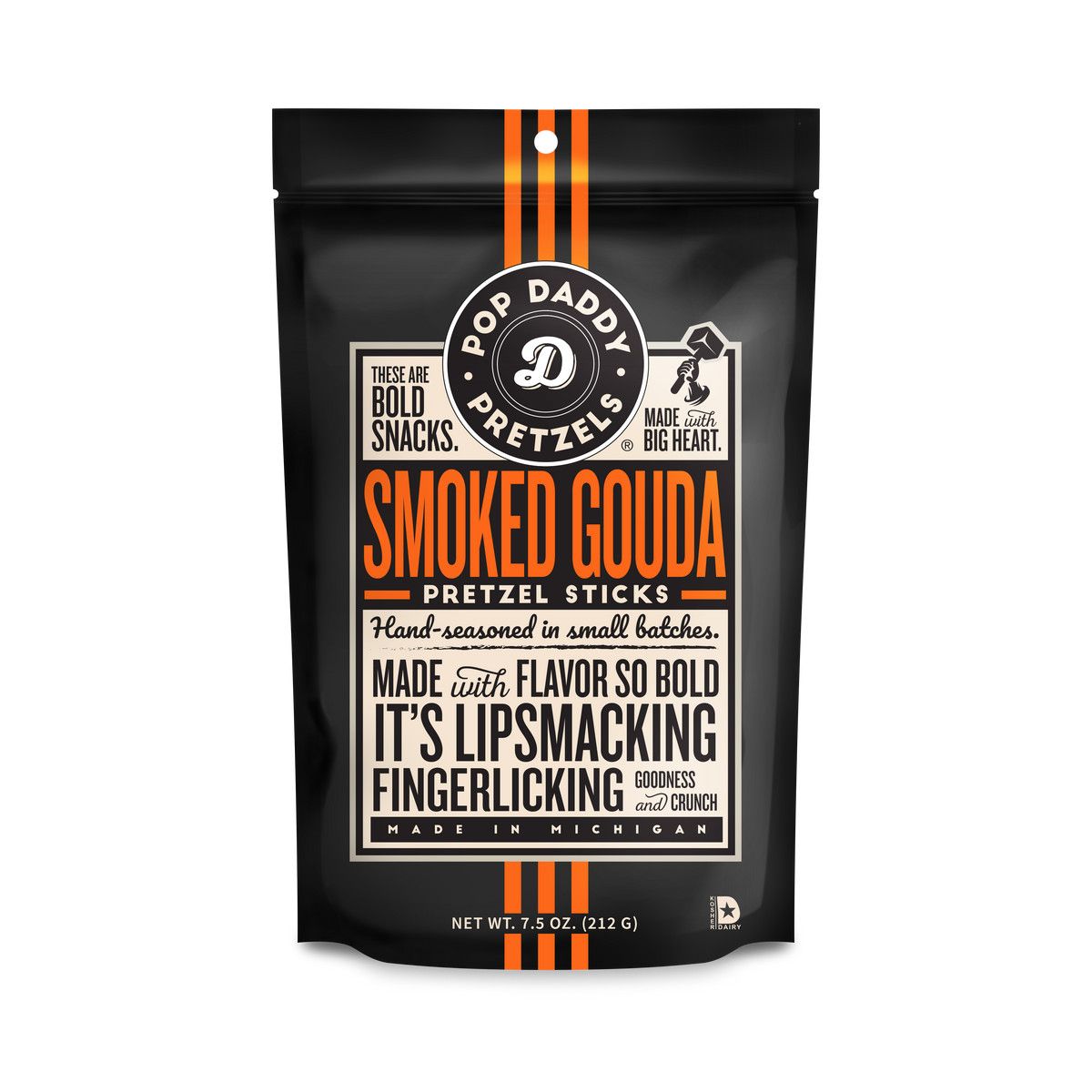 Pop Daddy Smoked Gouda Pretzels
