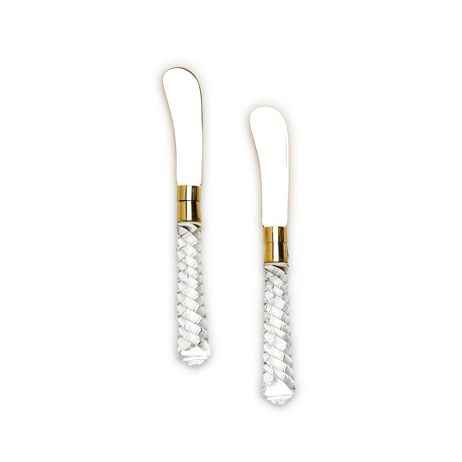 Set of 2 Crystal Spreaders