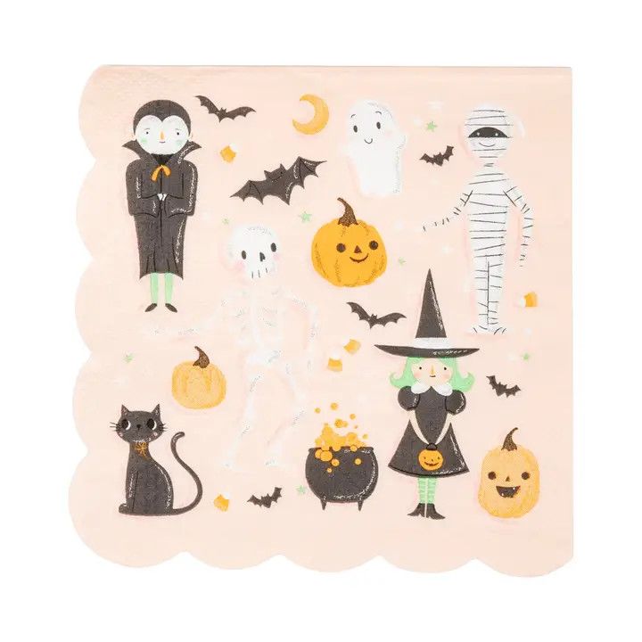 Trick or Treat Halloween Napkin