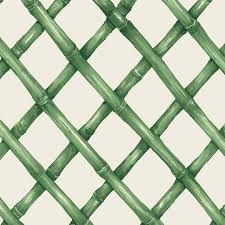 Green Lattice Cocktail Napkin