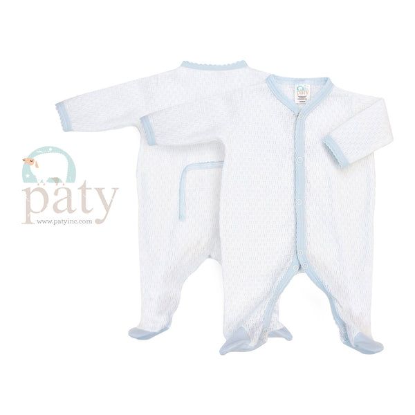 Paty Faux Drop Seat - Blue
