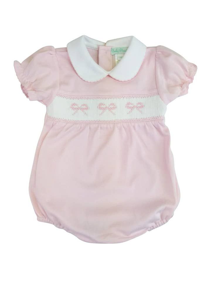 Pink &amp; White Bow Bubble