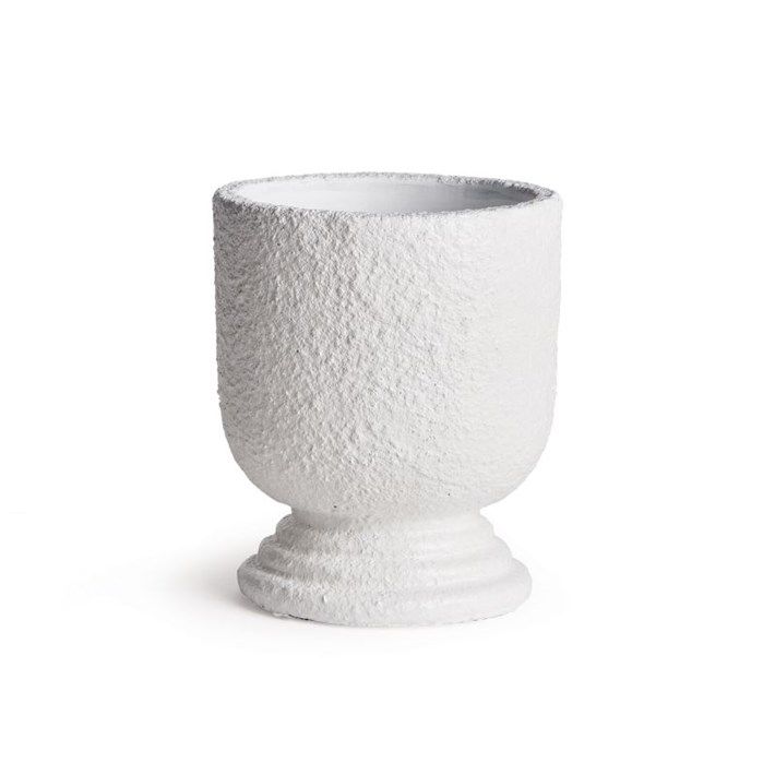 White Pedestal Urn