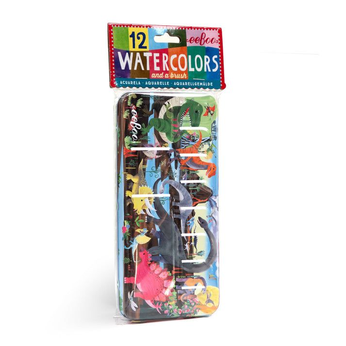 Eeboo Dinosaur Watercolor Paint Set
