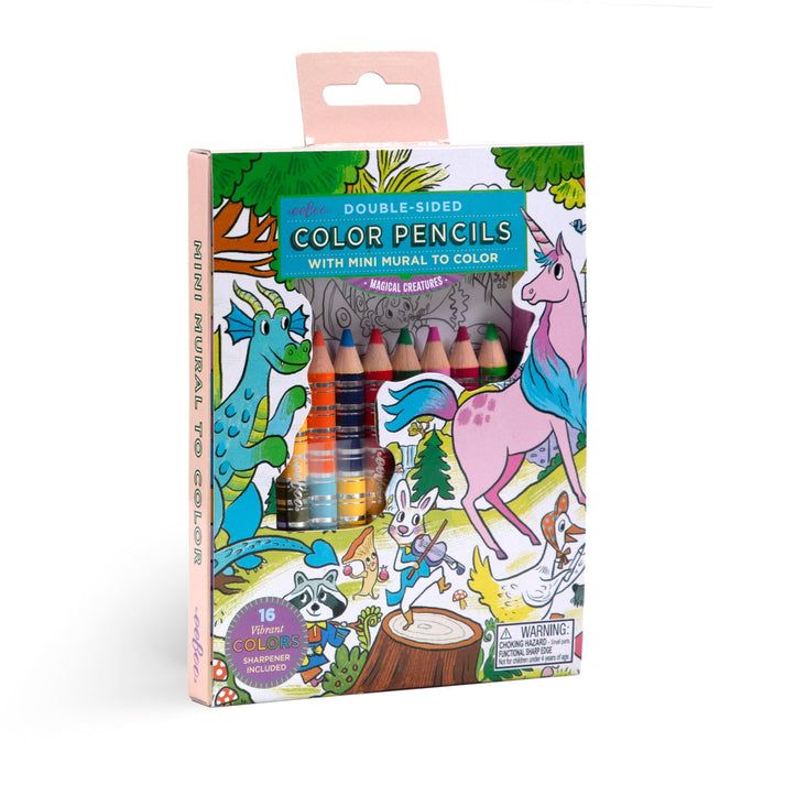 Eeboo Magical Creatures Biggie Pencils Mini Mural