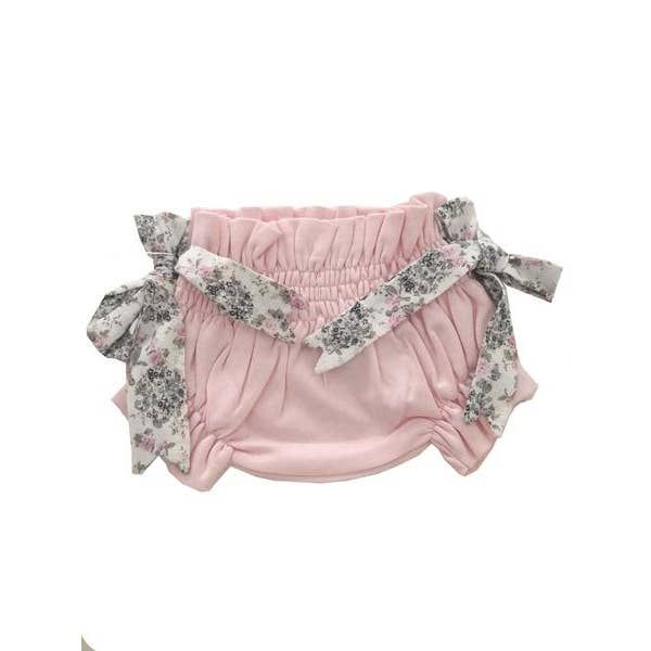 Baby Shorts Pink Liberty Flowers