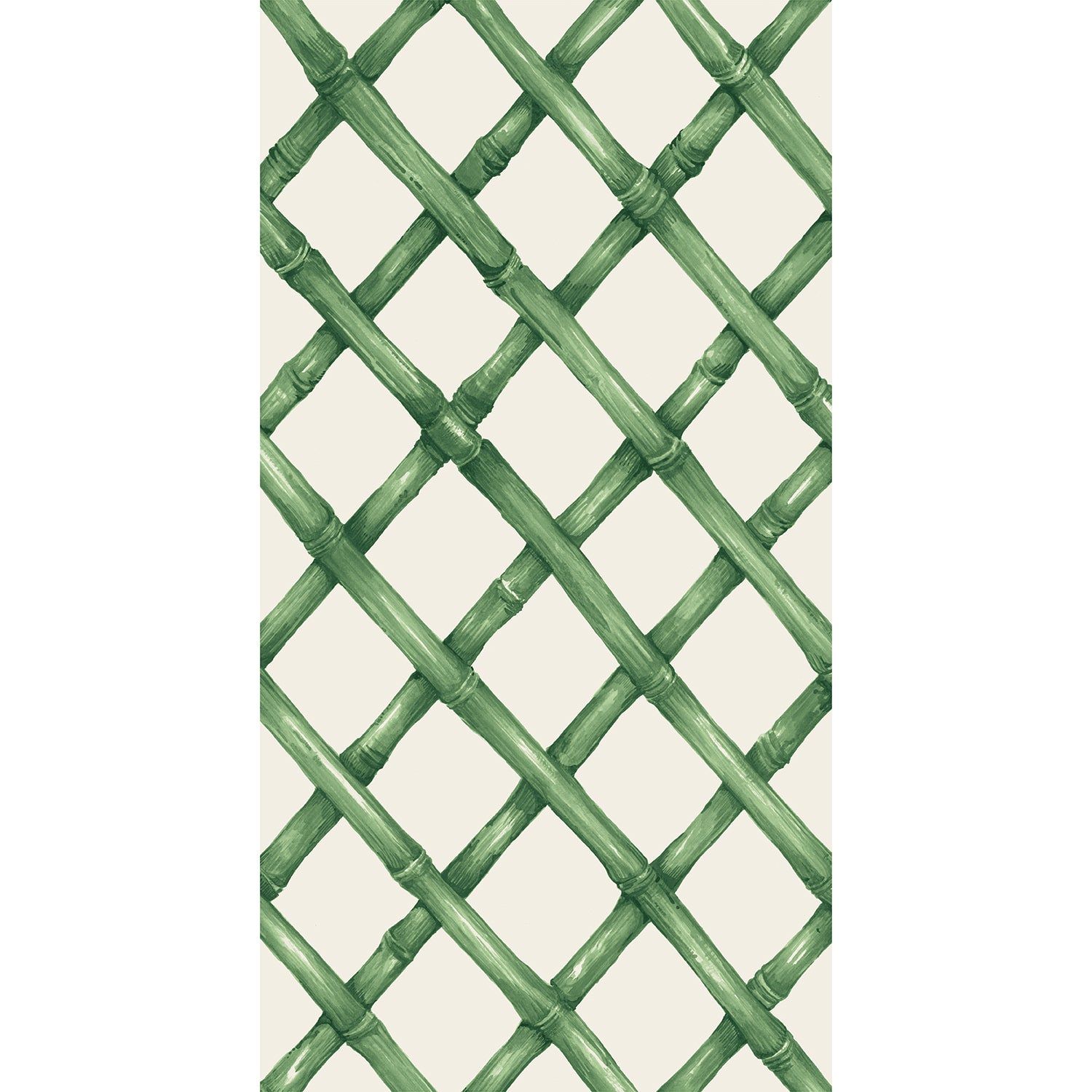 Green Lattice Guest Towel