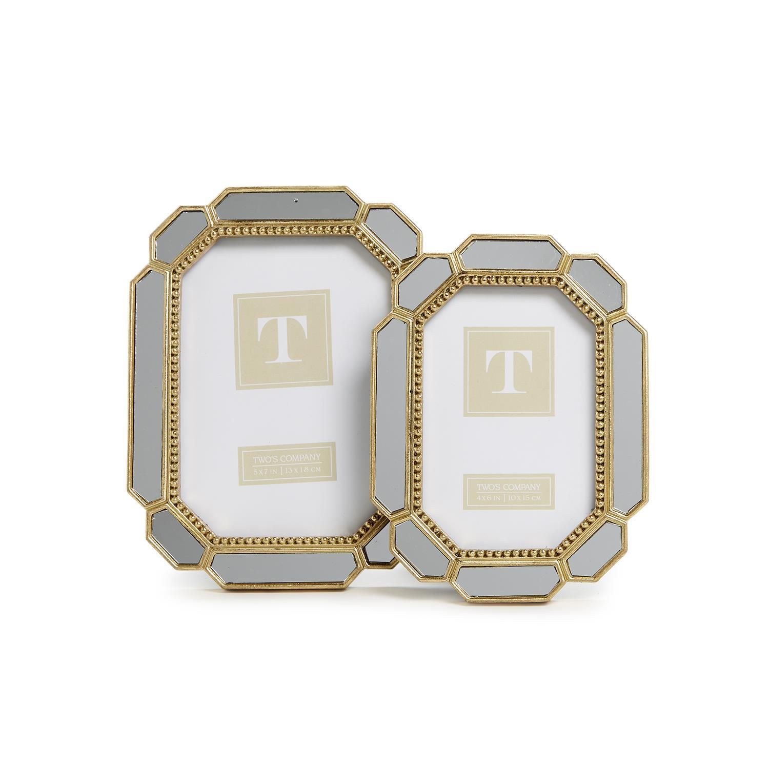 Gold Beveled Edge Frame
