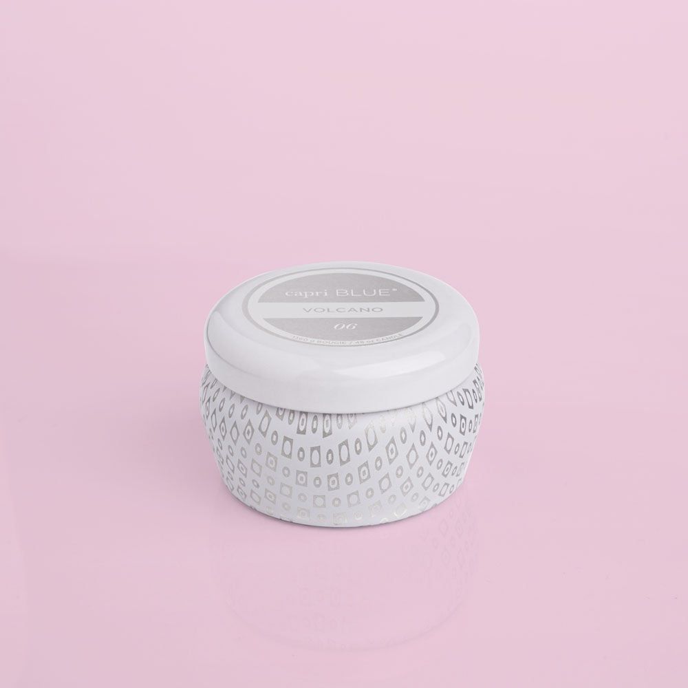 Volcano Mini Tin-White