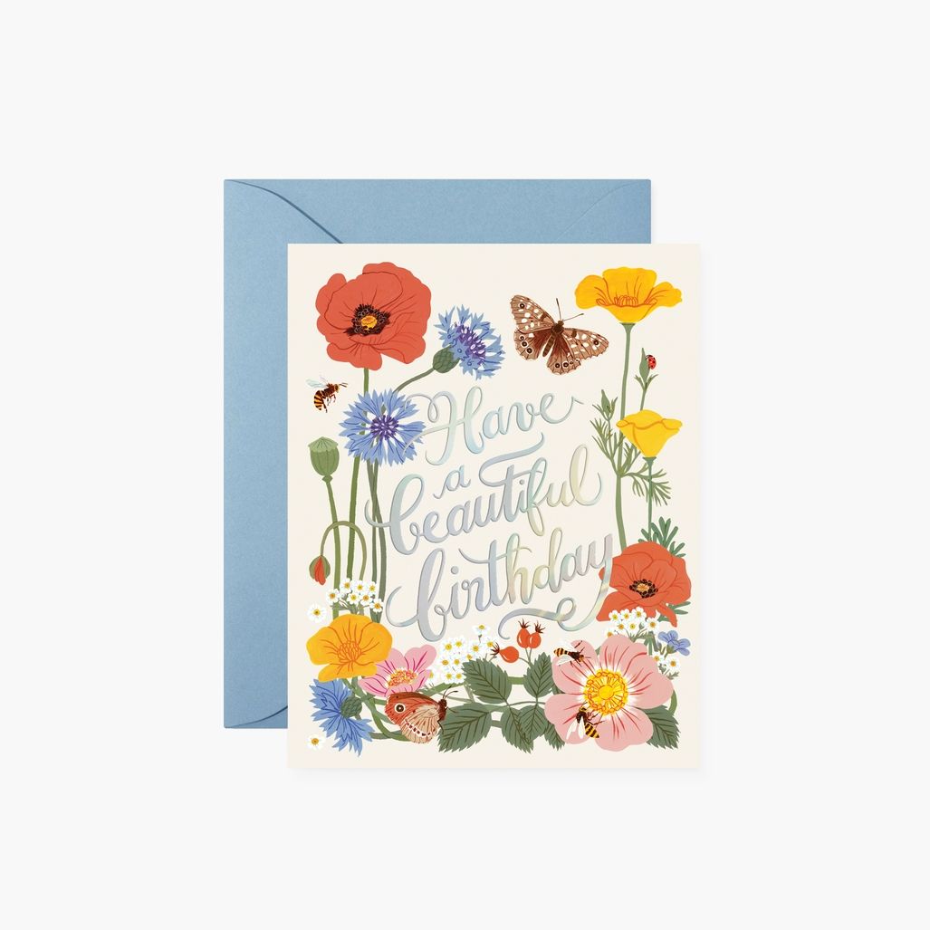 Botanist Birthday Greeting Card