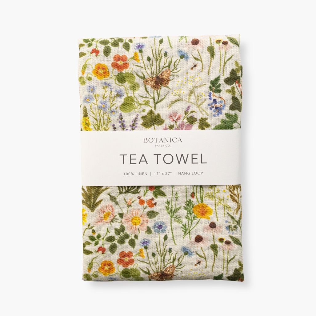 Botanist Linen Tea Towel