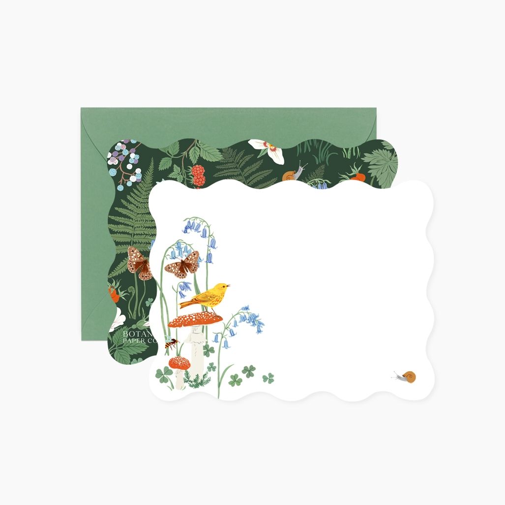 Woodland Note Card - Set of 4