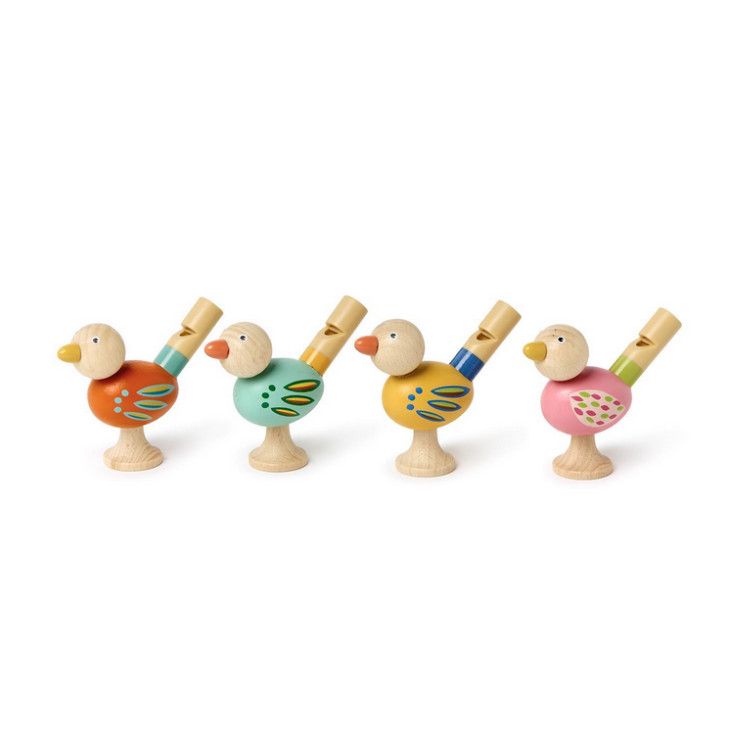Hand Crafted Wooden Songbird Whistle