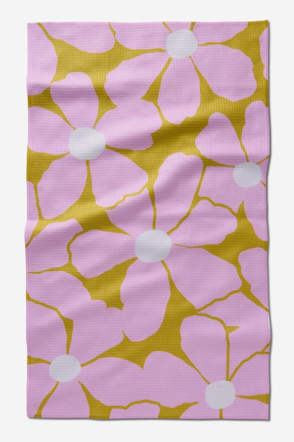 Geometry Bloom Mom Kitchen Tea Towel