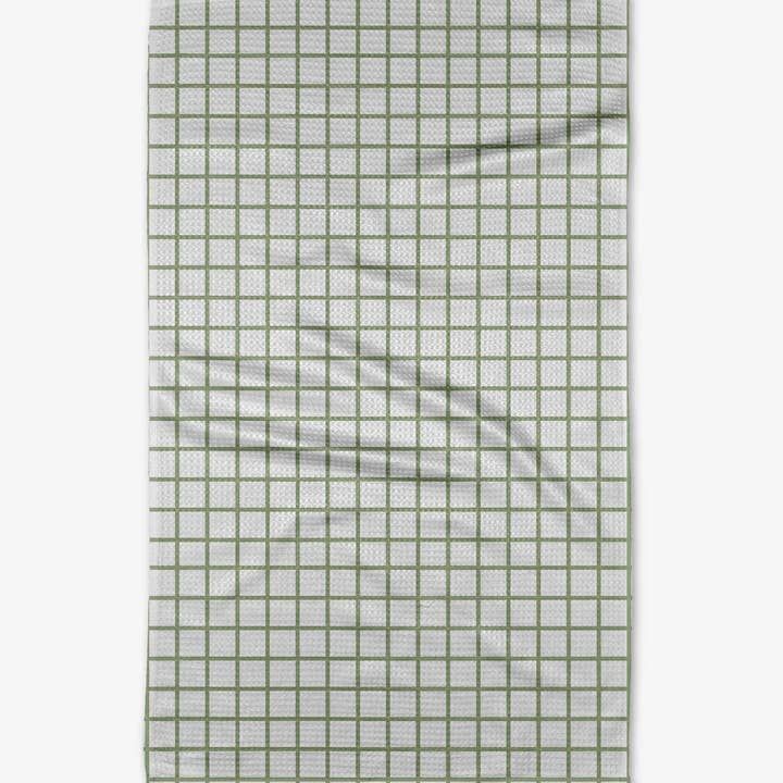 Geometry Sweet Mint Kitchen Tea Towel