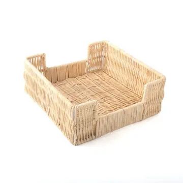 Natural Rattan Cocktail Napkin Holder