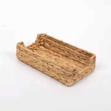 Natural Woven Guest Napkin Holder
