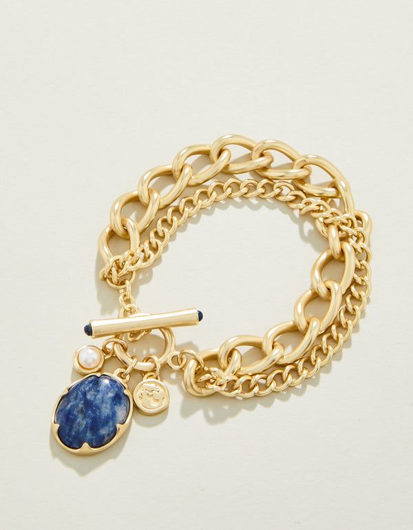 Spartina Coralie Toggle Bracelet Blue