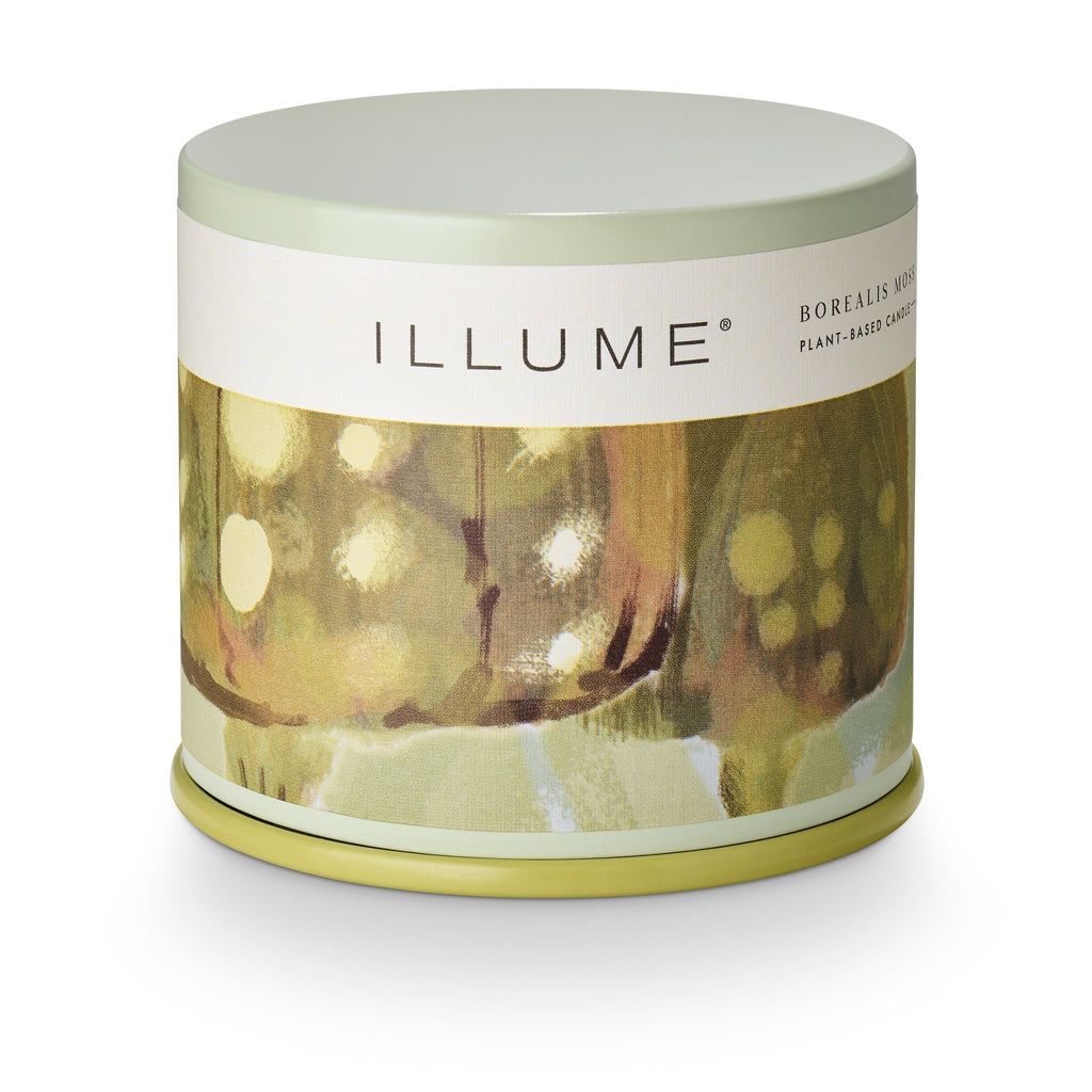 Illume Borealis Moss Vanity Tin