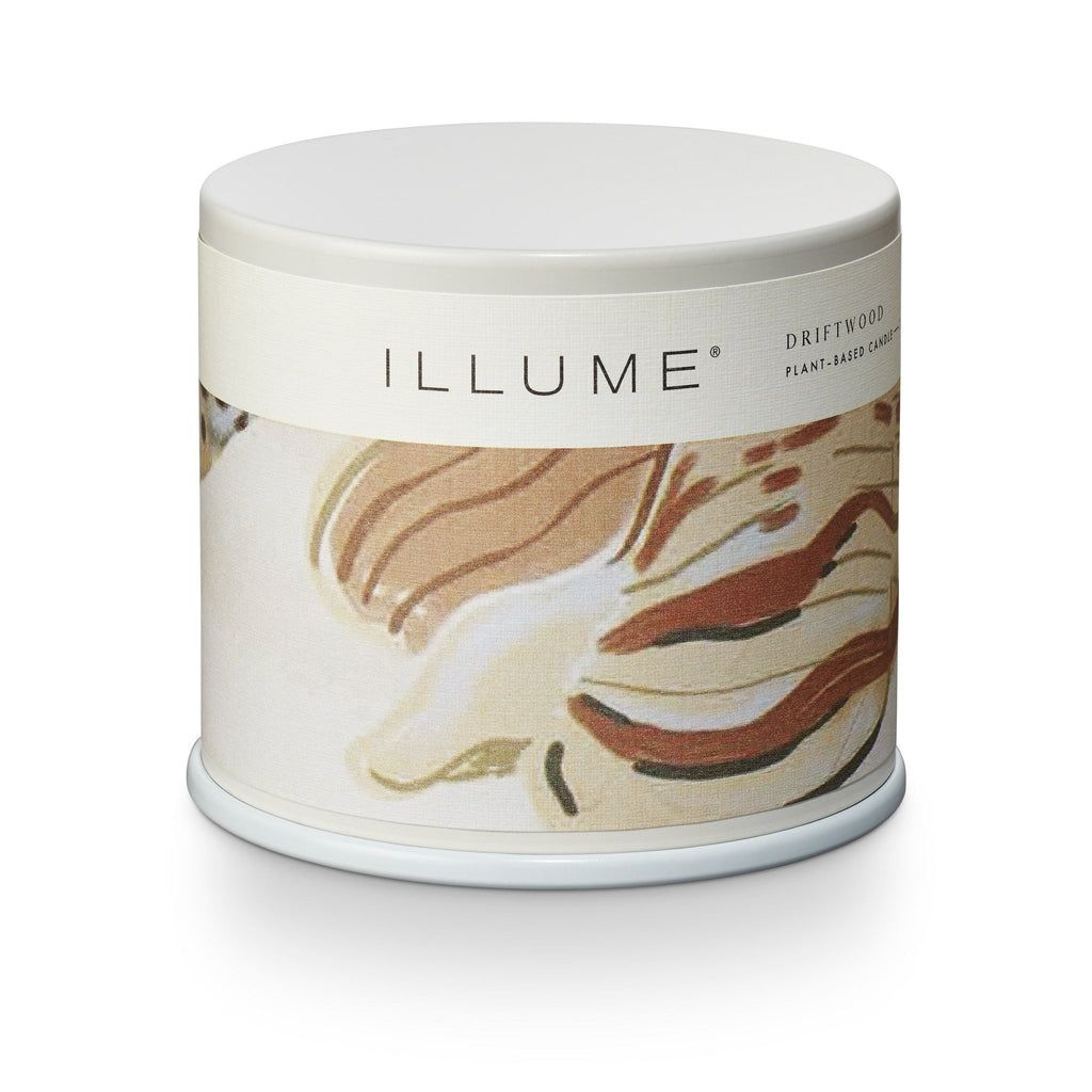 Illume Driftwood Vanity Tin