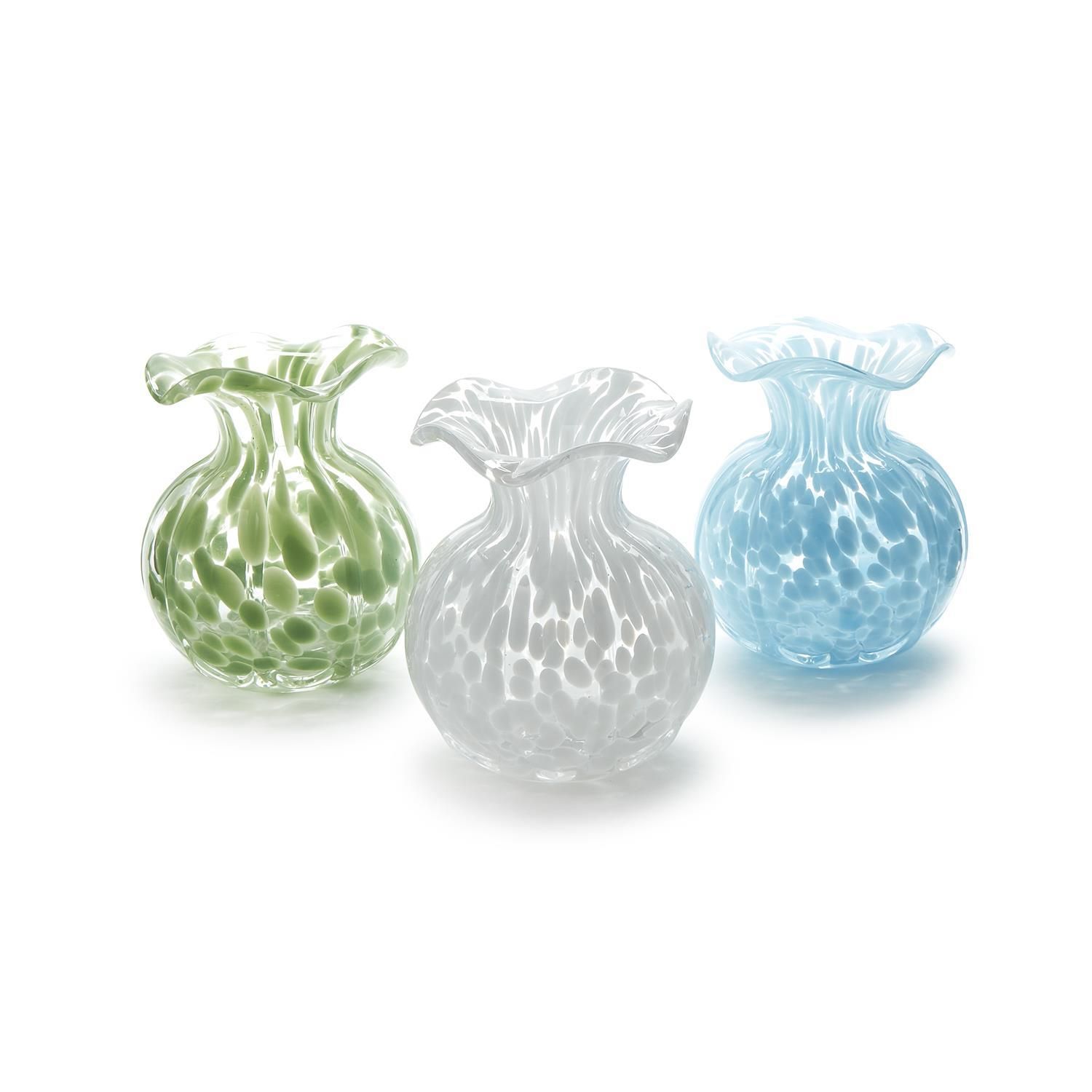 Ruffled Edges Spotted Vase 