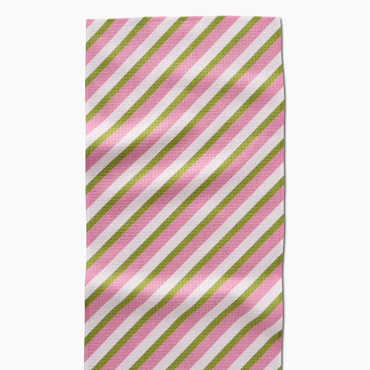 Geometry Surprise Stripe Bar Towel