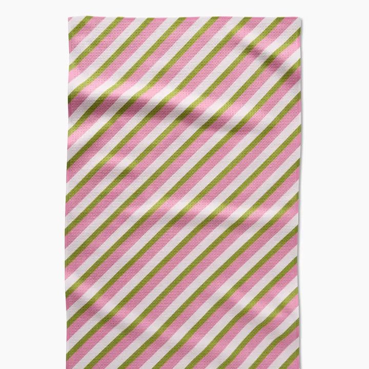 Geometry Surprise Stripe Kitchen Tea Towel