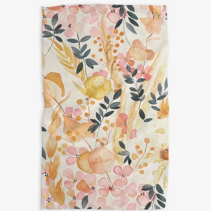 Geometry Sleepy Fields Kitchen Tea Towel