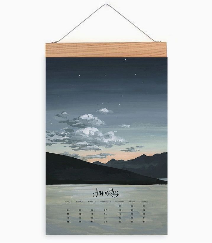 2026 XL Natural World Calender Refill