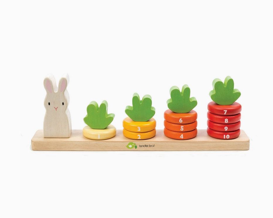 Tender Leaf Counting Carrots