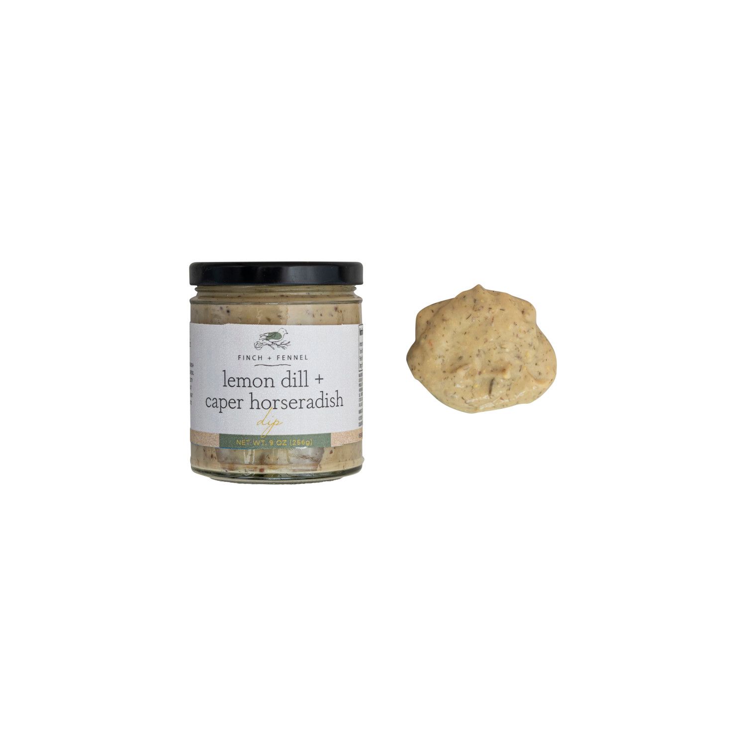 F+F Lemon Dill + Caper Horseradish Dip