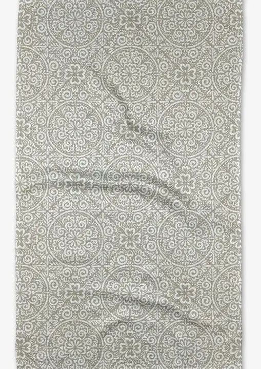 Geometry Kitchen Tea Towel - Boho Medallion