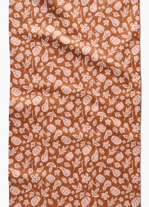 Geometry Kitchen Tea Towel - Farm Harvesting Day
