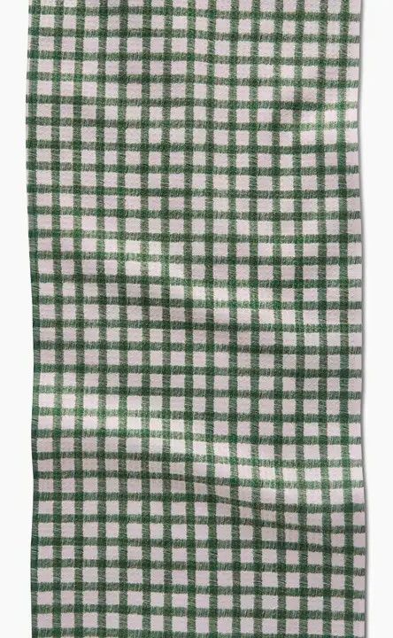Geometry Bar Towel - Fireside Plaid