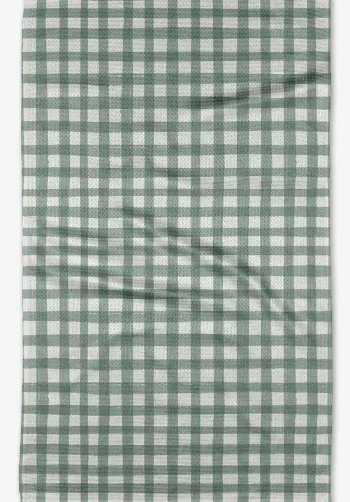 Geometry Kitchen Tea Towel - Picnic Gingham
