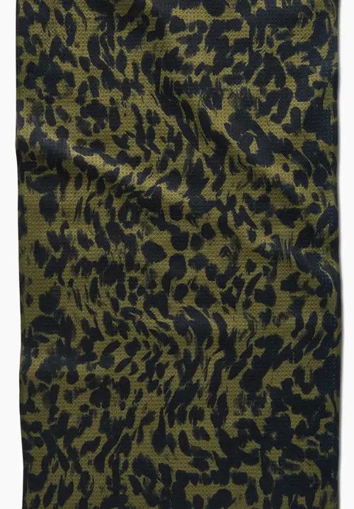 Geometry Kitchen Tea Towel - Shadow Cat