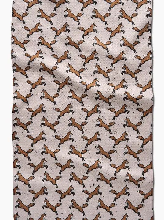 Geometry Kitchen Tea Towel -  Vixen