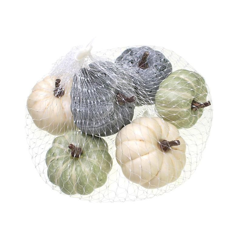 Mixed Pumpkins Grey/ Blue