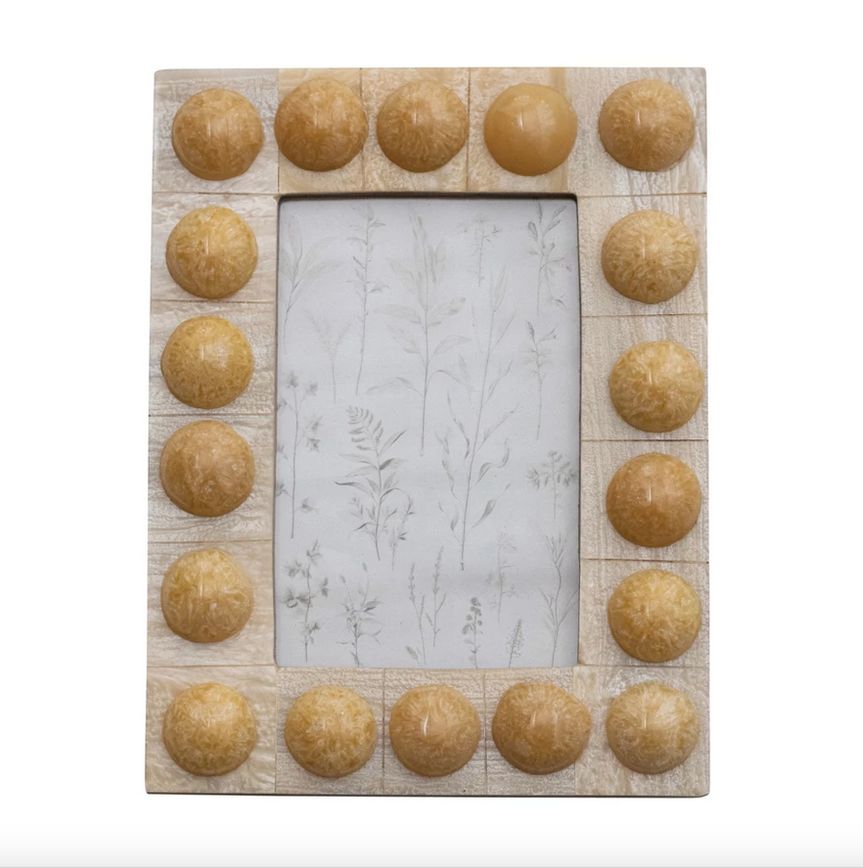 Cream Bobbin Frame 4 x 6