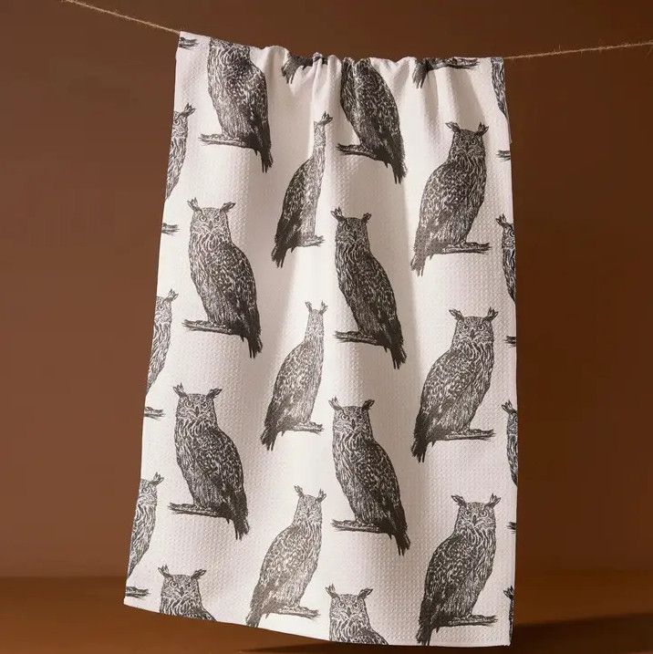 Geometry Kitchen Tea Towel - Nocturne