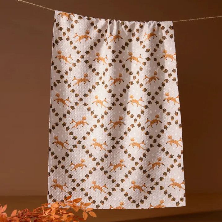 Geometry Kitchen Tea Towel - Foxes &amp; Twinkles