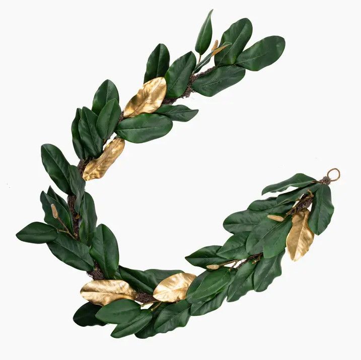 Gilded Christmas Garland 6&#39;