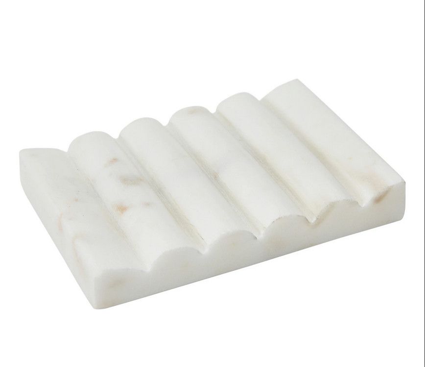 Carved Marble Soap Dish