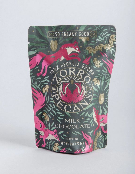 Zorro Milk Chocolate Covered Pecans