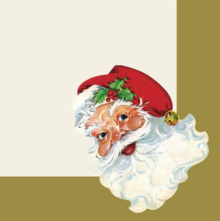 Santa Cocktail Napkins