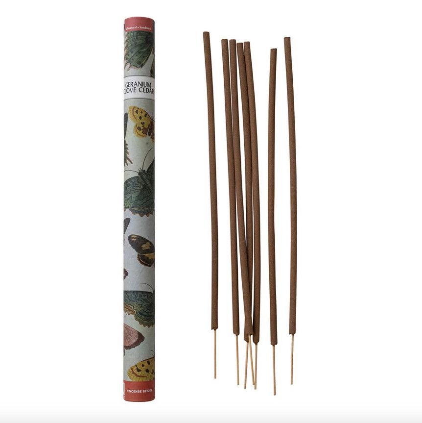 Geranium Clove Cedar Incense Sticks
