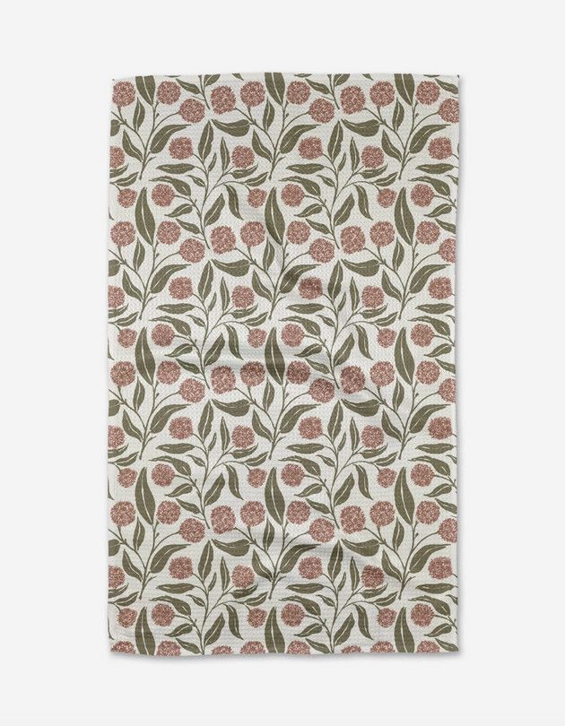 Geometry French Countryside Tea Towel