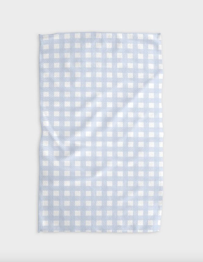 Geometry Gigi - light Blue Tea Towel
