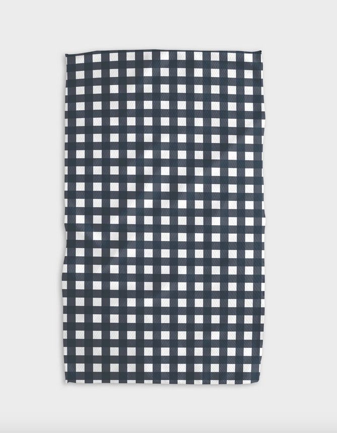 Geometry Gigi - Navy Tea Towel