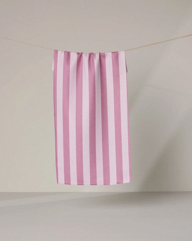 Geometry Swan Stripe Bar Towel